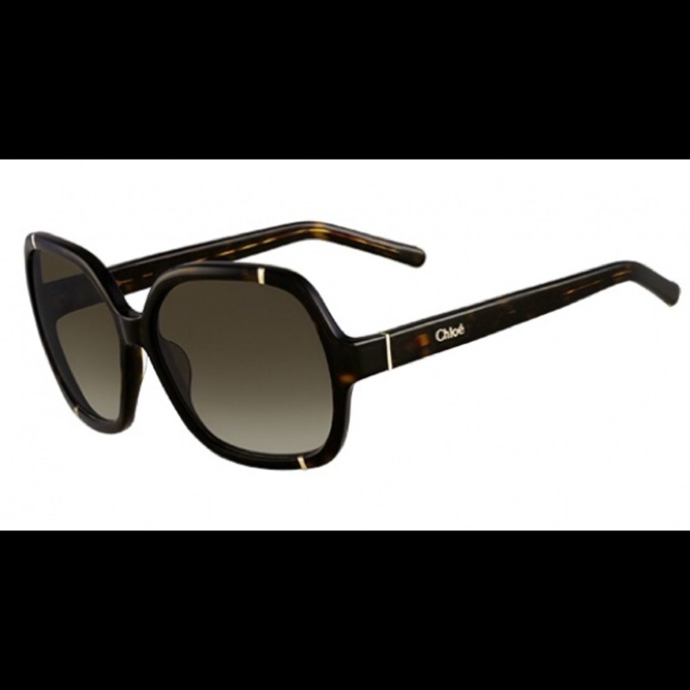 chloe ce619s tortoise sunglasses